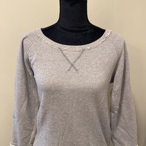 Gray sweatshirt